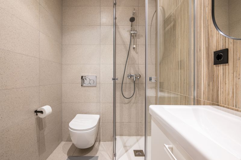Compact Shower with Minimalist Design